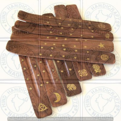 Handcrafted Sheesham Wood Incense Stick Hind Handicrafts products