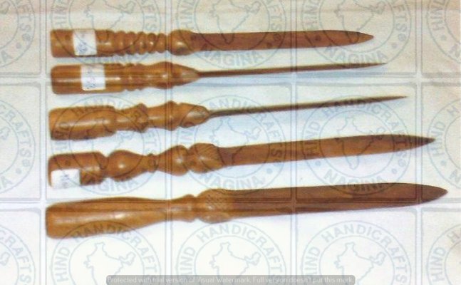 Wooden Paper Knife Cutter Hind Handicrafts products