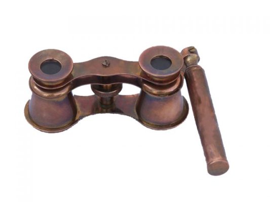 Handheld Antique Brass Nautical Binocular Hind Handicrafts products