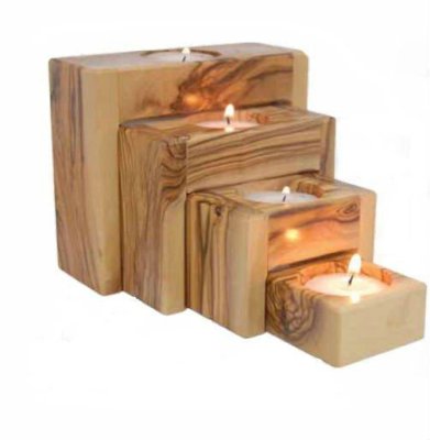 Mango Wood Tealight Holder Hind Handicrafts products
