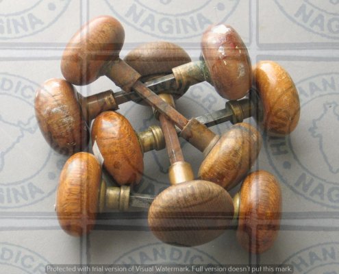 Wooden Door Knob Hind Handicrafts products