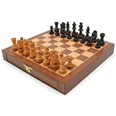 Sheesham Wood Chess with Drawer