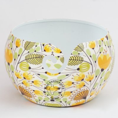 Handcrafted Iron Sheet Yarn Bowl Hind Handicrafts products