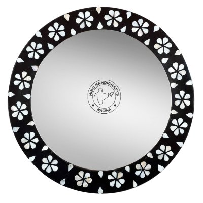 Handcrafted MDF Wall Mount Mirror Hind Handicrafts products