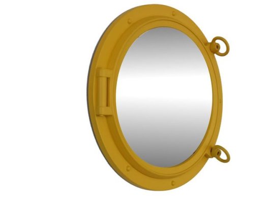 Copper Colour Aluminium Nautical Porthole Mirror Hind Handicrafts products