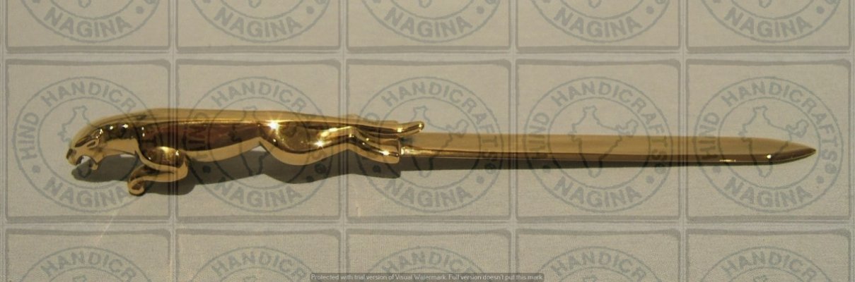 Brass Paper Knife Cutter Hind Handicrafts products