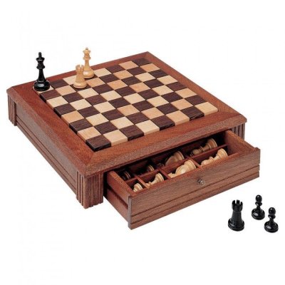 Dual Fold Sheesham Wood Chess Hind Handicrafts products