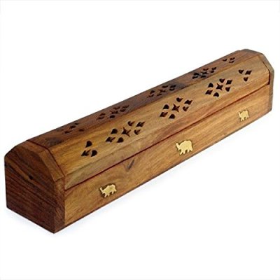 Sheesham Wood Incense Box Hind Handicrafts products