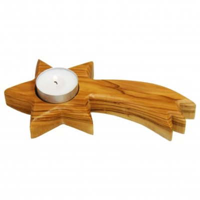 Sheesham Wood Tree Shaped Tealight Holder Hind Handicrafts products